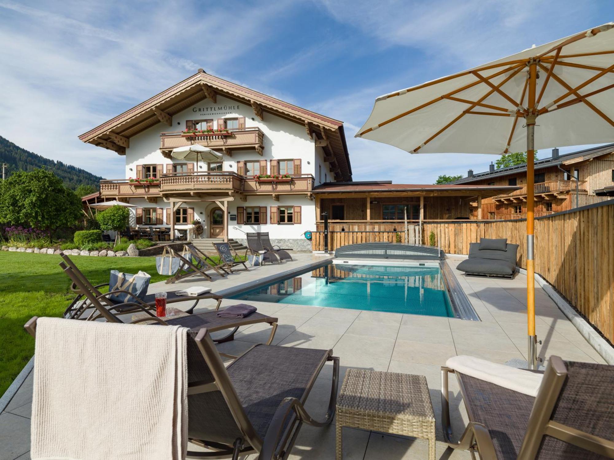 Grittlmuehle Chalet Ferienwohnungen Brixen im Thale Extérieur photo